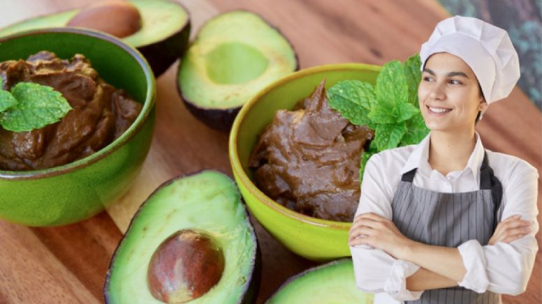 Mousse de chocolate y aguacate, aprende a hacer este delicioso postre con solo 5 ingredientes