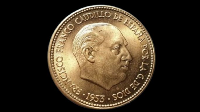 Entregan más de 12 mil euros por esta antigua moneda de 2,5 pesetas