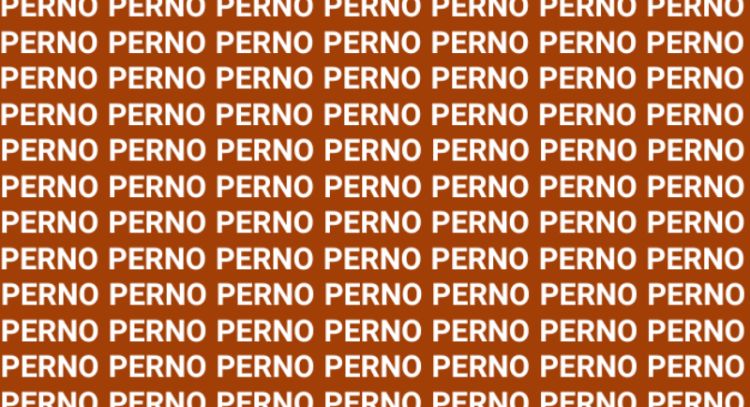 Sólo la mente de un genio puede encontrar la palabra 'Perro' en menos de 10 segundos
