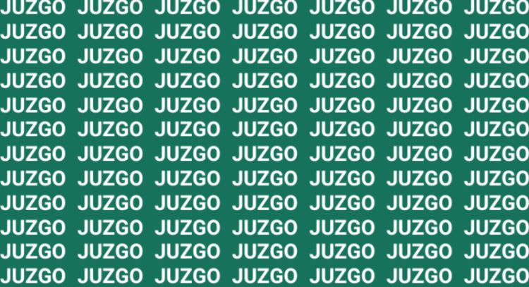 Solo alguien con vista de halcón puede encontrar la palabra 'Juego' en menos de 5 segundos