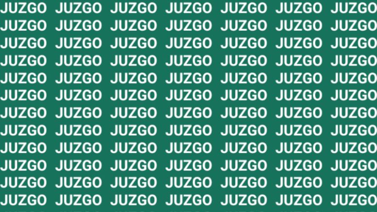 Solo alguien con vista de halcón puede encontrar la palabra 'Juego' en menos de 5 segundos