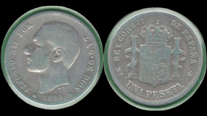 Entregan hasta 5,000 euros por esta antigua moneda de 1 peseta