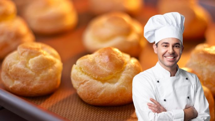 Masa para profiteroles, aprende a hacer esta clásica receta de pastelería francesa con solo 5 ingredientes