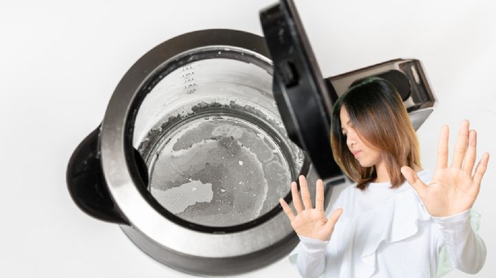 Dile adiós al sarro de la pava eléctrica con sólo 2 ingredientes de cocina