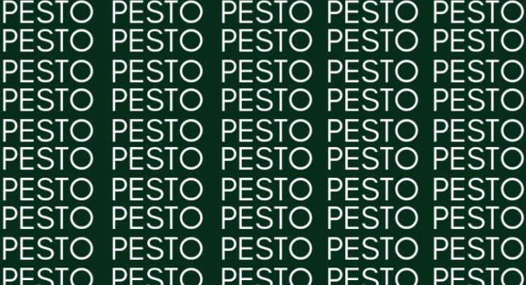 Sólo una mente muy brillante puede encontrar la palabra 'Pasto' en menos de 10 segundos