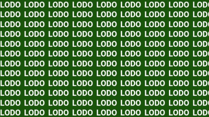 Sólo una mente maestra puede encontrar la palabra 'Loro' en menos de 10 segundos