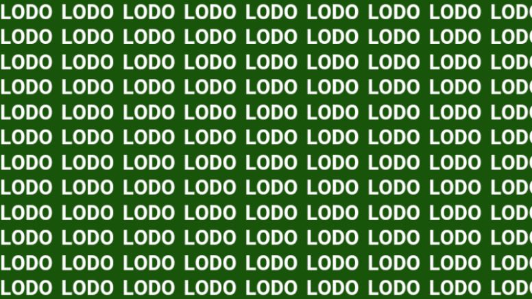 Sólo una mente maestra puede encontrar la palabra 'Loro' en menos de 10 segundos