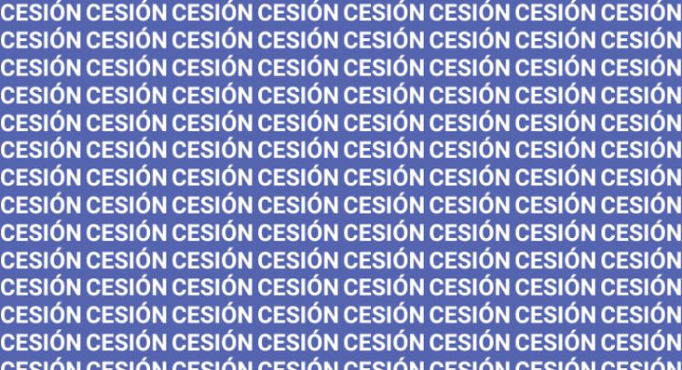 Sólo la mente de alguien muy listo puede encontrar la palabra 'Sesión' en menos de 10 segundos