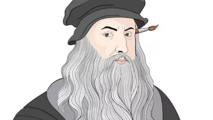 Respira profundo antes de ver cómo luciría Leonardo Da Vinci hoy, según la Inteligencia Artificial