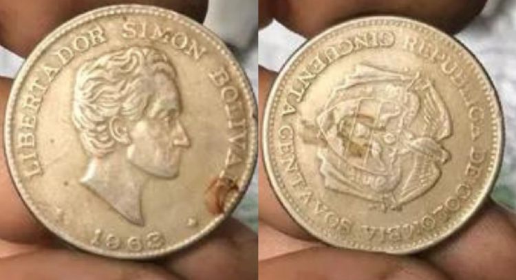 Entregan hasta $14.000.000 por esta moneda colombiana de 50 pesos
