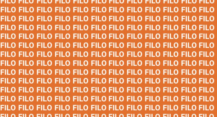 Solo alguien muy atento puede encontrar la palabra 'FINO' en menos de 10 segundos