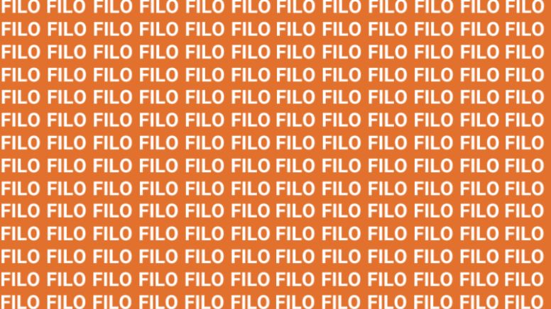 Solo alguien muy atento puede encontrar la palabra 'FINO' en menos de 10 segundos
