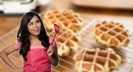 Waffles de pan de yuca, aprende a preparar el desayuno perfecto en solo 5 pasos