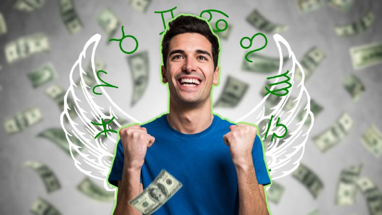 Los 4 signos que se llenarán los bolsillos de dinero gracias a los ángeles