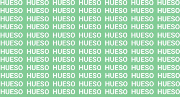 Sólo una mente muy brillante puede encontrar la palabra 'Huevo' en menos de 10 segundos