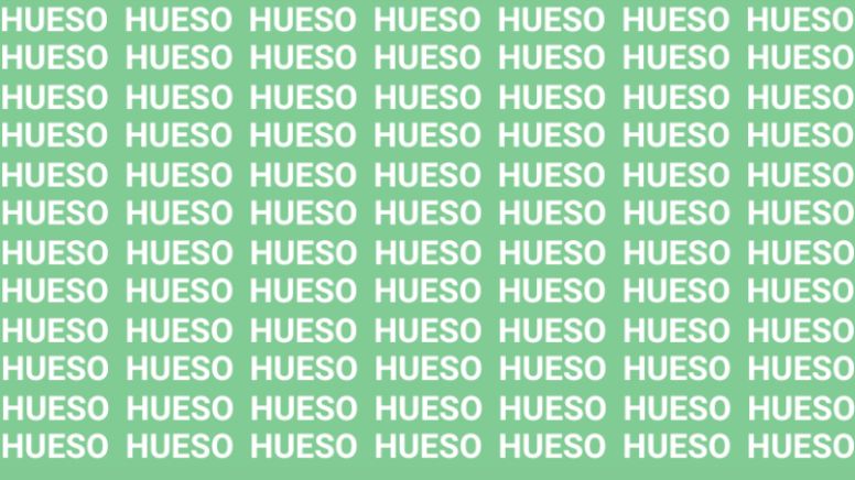 Sólo una mente muy brillante puede encontrar la palabra 'Huevo' en menos de 10 segundos