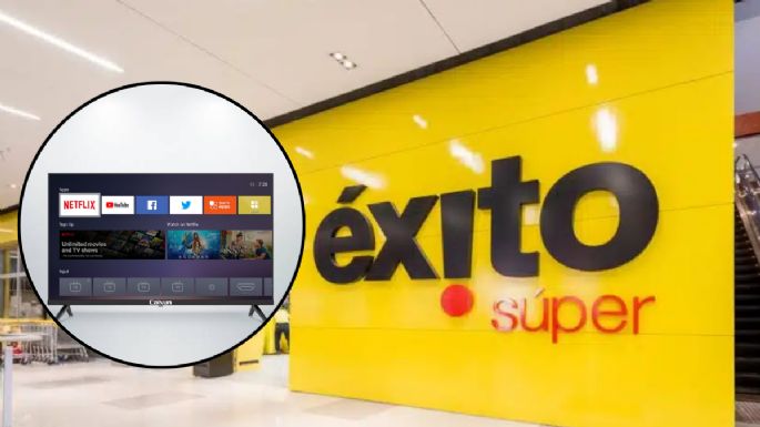 Éxito: la oferta del televisor de 50 pulgadas por menos de 1,210,000 pesos que debes aprovechar hoy 10 de septiembre