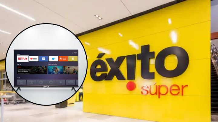 Éxito: la oferta del televisor de 50 pulgadas por menos de 1,210,000 pesos que debes aprovechar hoy 10 de septiembre