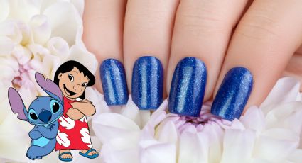 Uñas inspiradas en Lilo y Stitch: la tendencia que arrasa