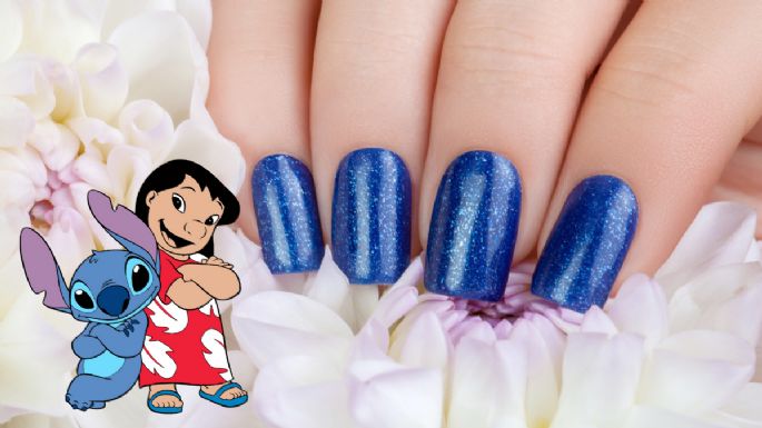 Uñas inspiradas en Lilo y Stitch: la tendencia que arrasa