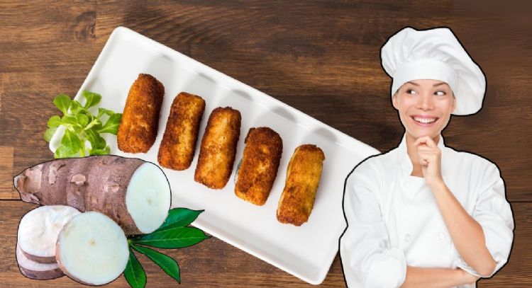Croquetas de yuca, aprende a hacer esta deliciosa merienda con solo 8 ingredientes