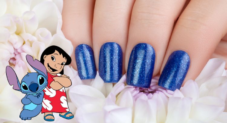 Uñas inspiradas en Lilo y Stitch: la tendencia que arrasa