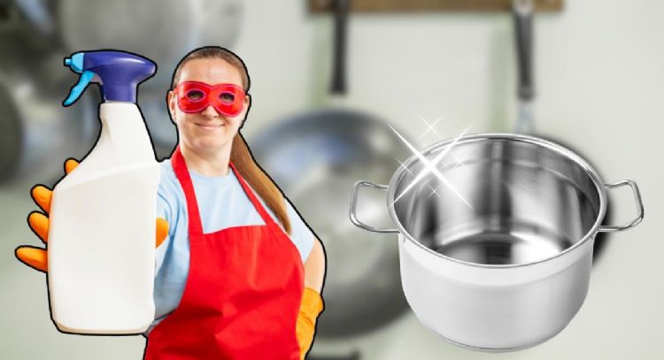 Cómo preparar una mezcla casera para dejar tus ollas como nuevas con solo 3 ingredientes