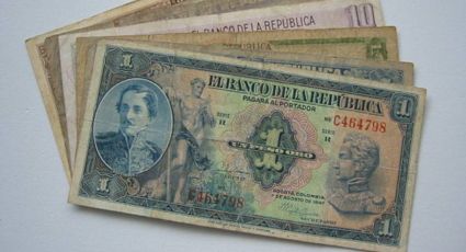 Ofrecen hasta 50 mil pesos por estos 4 billetes antiguos de Colombia