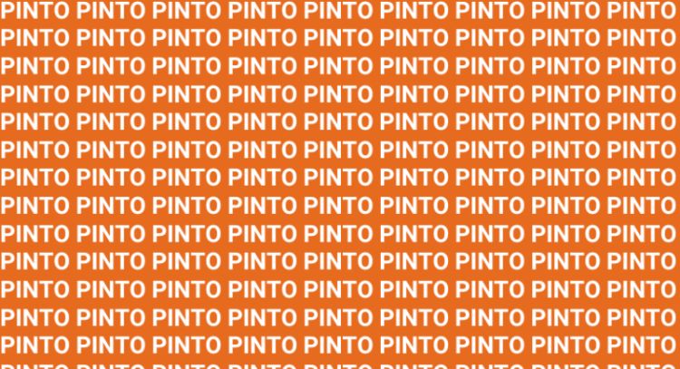 Solo una persona brillante puede encontrar la palabra "Tinto" en 10 segundos