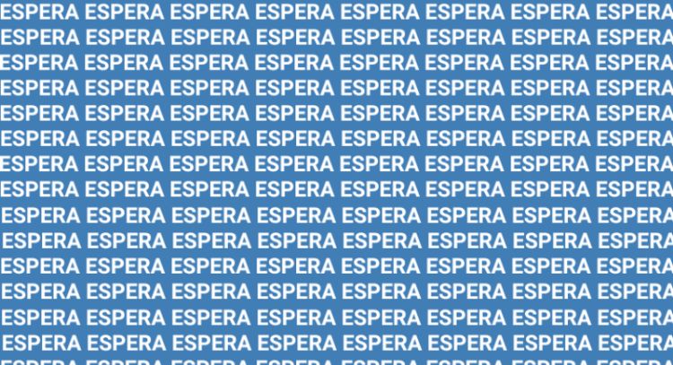 Solo una mente muy ágil puede encontrar la palabra 'Esfera' en menos de 10 segundos