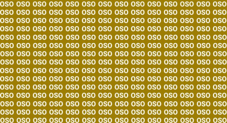Solo una persona con vista de halcón puede encontrar la palabra 'Oro' en solo 10 segundos