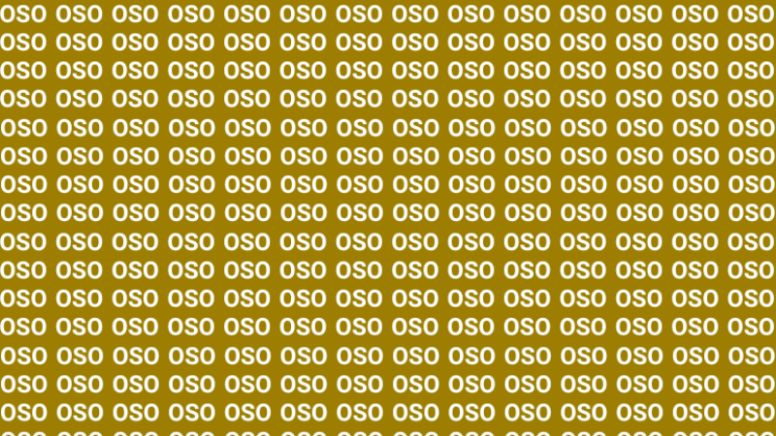 Solo una persona con vista de halcón puede encontrar la palabra 'Oro' en solo 10 segundos