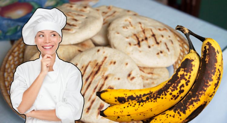 Arepas de plátano maduro, aprende a hacer este delicioso postre con solo 5 ingredientes