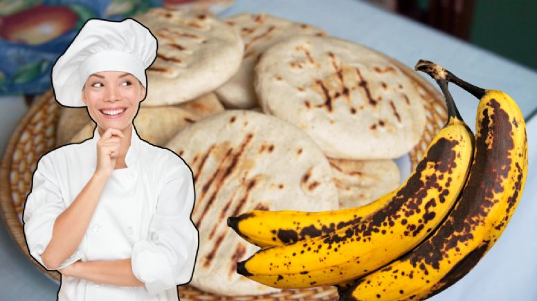 Arepas de plátano maduro, aprende a hacer este delicioso postre con solo 5 ingredientes