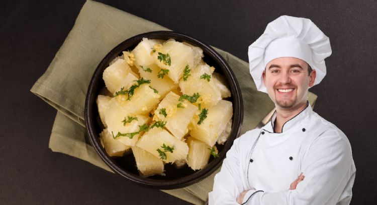 Yuca al ajillo, aprende a hacer esta sencilla receta en solo 3 pasos