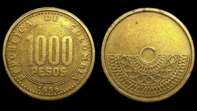 Entregan hasta 42,000 pesos por esta moneda colombiana de 1000 pesos