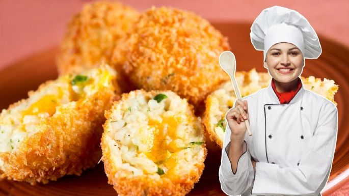 Croquetas de arroz, aprende a preparar esta deliciosa receta en solo 30 minutos