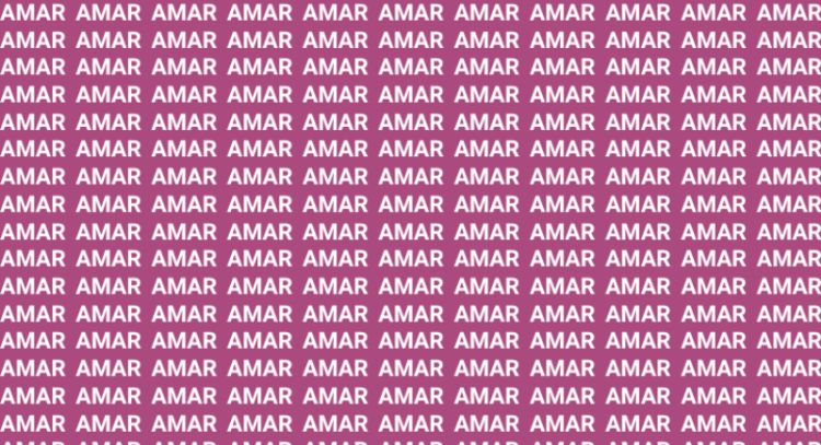 Solo una vista privilegiada puede encontrar la palabra "AMOR" en menos de 10 segundos