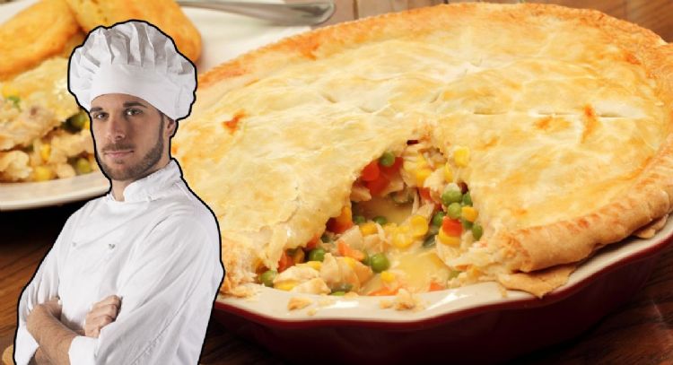 Tarta de pollo y vegetales, la receta perfecta para un almuerzo saludable y delicioso