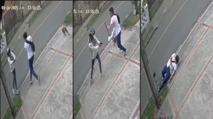Balacera en Chapinero: el momento exacto donde un hombre recibió tres impactos de bala tras oponerse a un atraco.