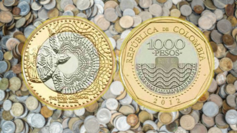 Entregan hasta 600 mil pesos a quien posea esta moneda de 1000 pesos colombianos