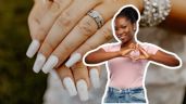 Foto ilustrativa de la nota titulada Adiós a las uñas multicolor: la manicura que es tendencia por su elegancia y sofisticación en color blanco