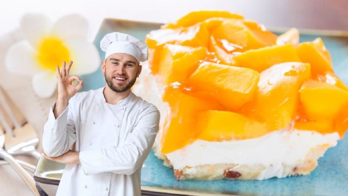 Pastel de mango, aprende a hacer este delicioso postre con solo 4 ingredientes