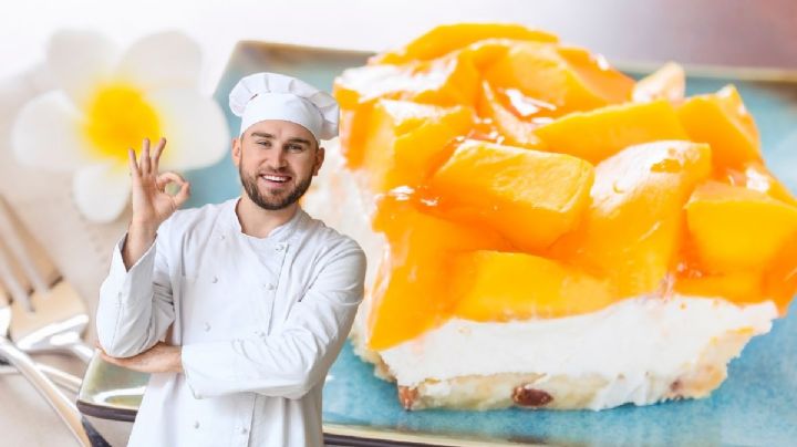 Pastel de mango, aprende a hacer este delicioso postre con solo 4 ingredientes