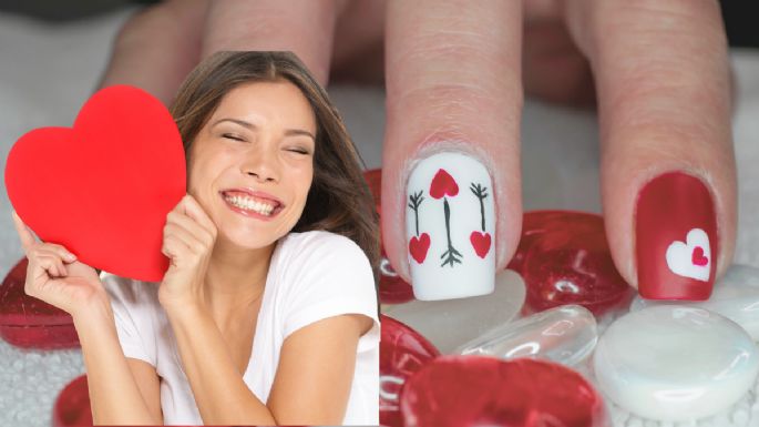 3 diseños de manicura que transformarán tu look romántico en San Valentín