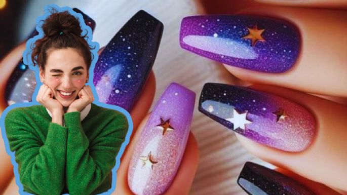 La manicura “ojo de gato” ya es historia: los 5 diseños de "Space nails", la tendencia que predomina