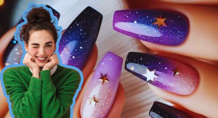 La manicura “ojo de gato” ya es historia: los 5 diseños de "Space nails", la tendencia que predomina