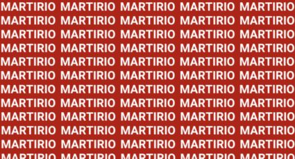 Solo una vista de águila puede encontrar la palabra "Martillo" en menos de 10 segundos