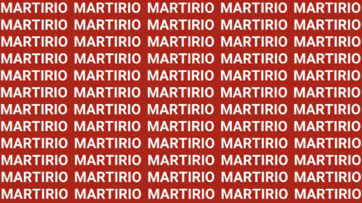 Solo una vista de águila puede encontrar la palabra "Martillo" en menos de 10 segundos