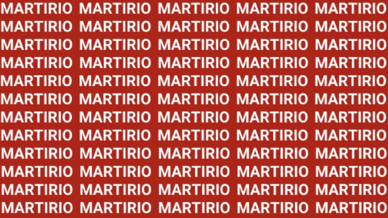 Solo una vista de águila puede encontrar la palabra "Martillo" en menos de 10 segundos